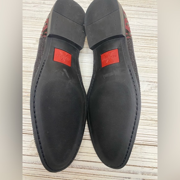 Section X Men's Size 12 New Loafer Shoes Saint Dragon Embellished Venetian - Picture 3 of 3